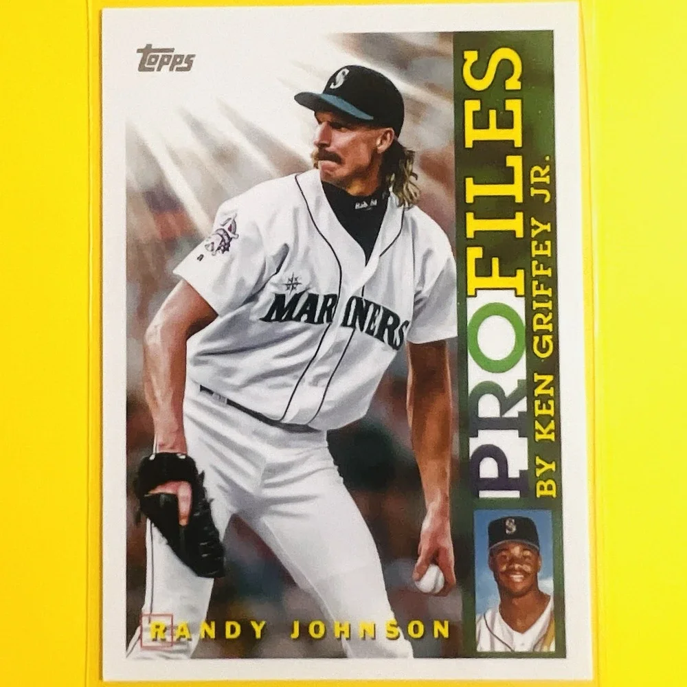 2026 Topps Series Ken Griffey Jr. Profiles Randy Johnson Seattle‎ Mariners TP-25